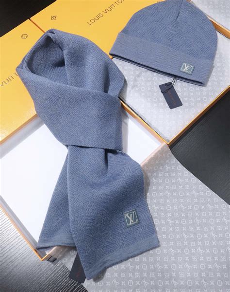 louis vuitton hat and scarf set cheap|genuine Louis Vuitton scarf.